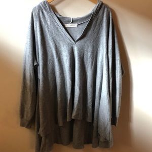 oversized lightweight sweatshirt